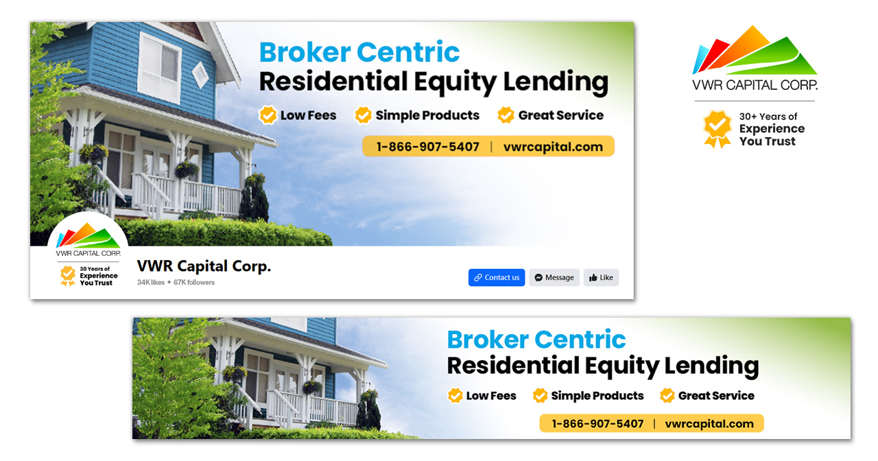 VWR Capital - Facebook and LinkedIn banners