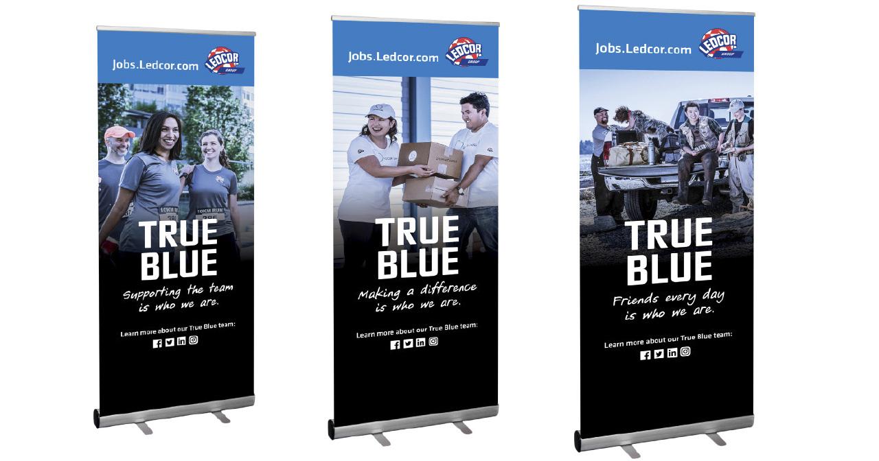 Ledcor - Tradeshow banner series