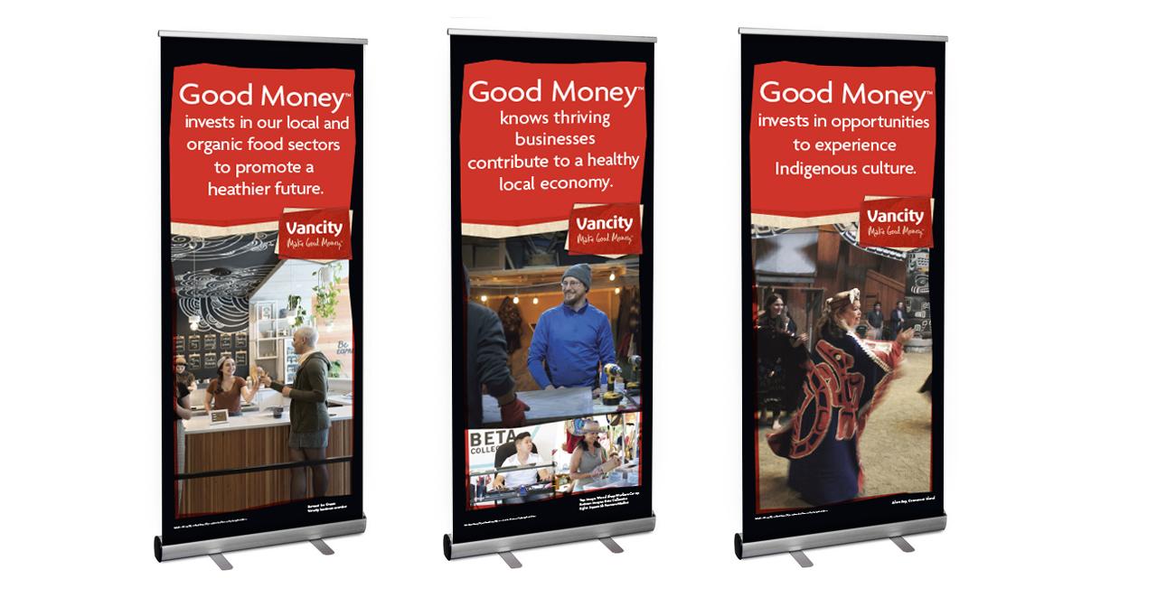 Vancity - Pull-up banners