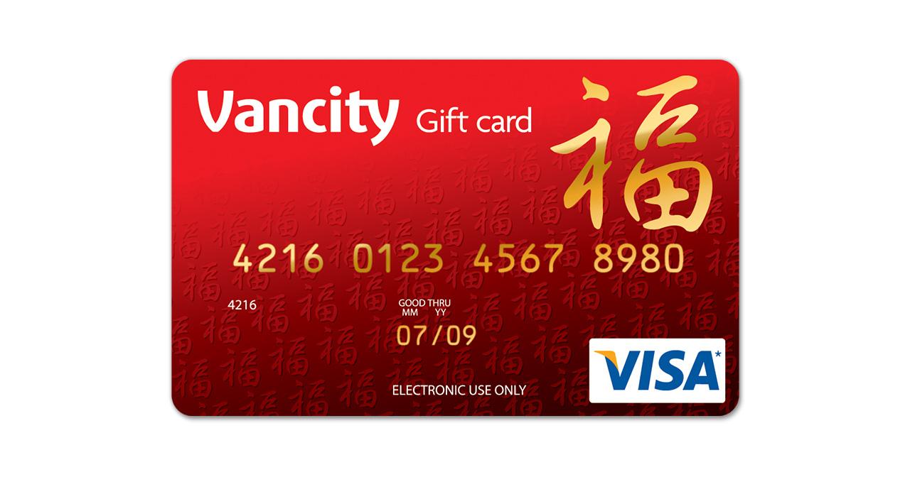 Vancity - Chinese New Year Gift card