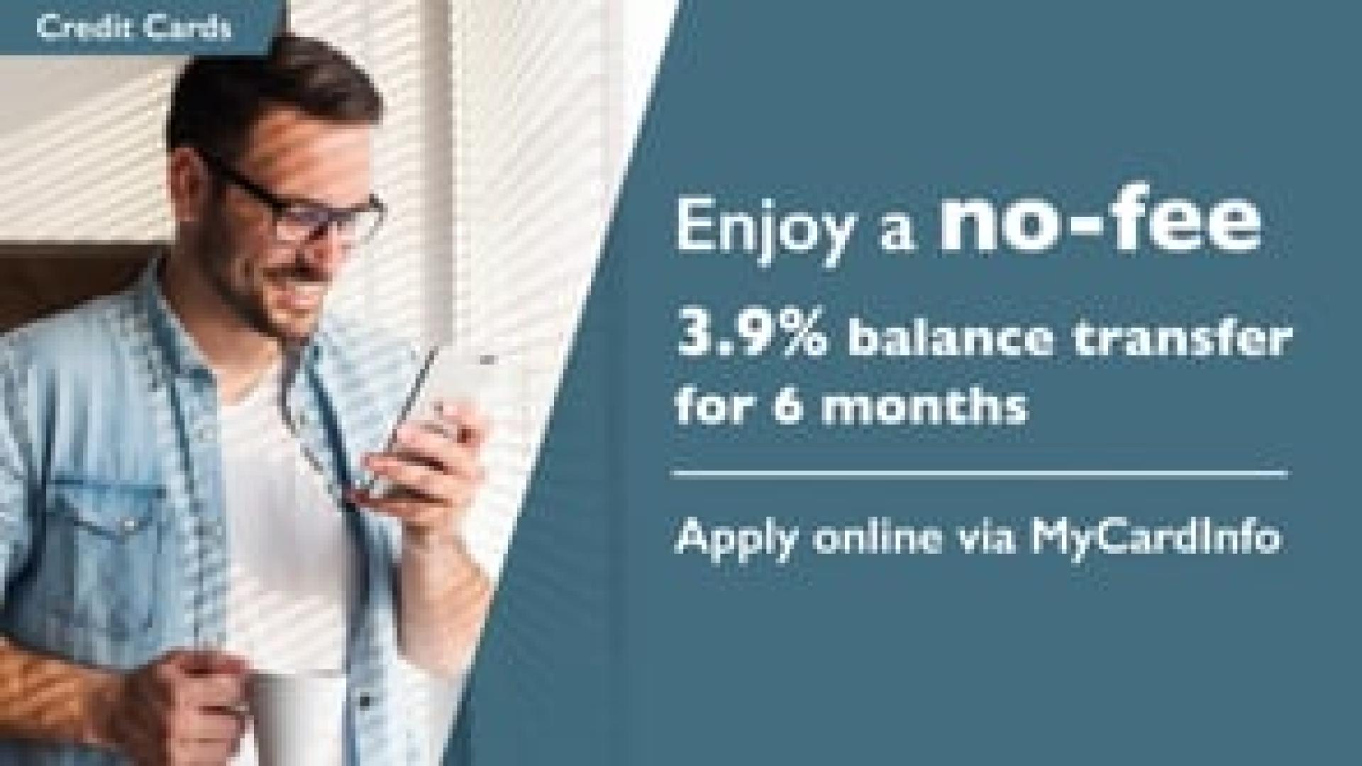 Preview image for the video "Collabria Financial - No-fee Balance Transfer Promotion - in-branch digital display - English edition (no audio)".